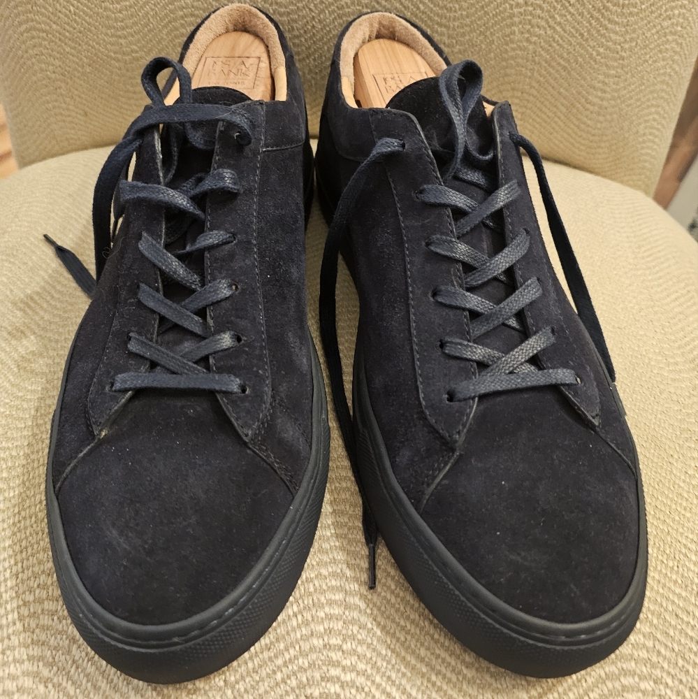 Koio suede navy blue Sneakers size 12